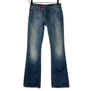 AG Adriano Goldschmied Blue Boot Cut Jeans